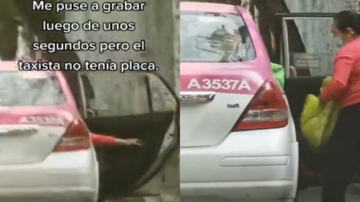 ALERTA: Circula en redes sociales nuevo video de mujeres que intentaron arrojarse de un taxi