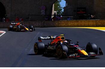 GP de Azerbaiyán: Max Verstappen y Checo Pérez se quedaron con el 1-2 en Bakú