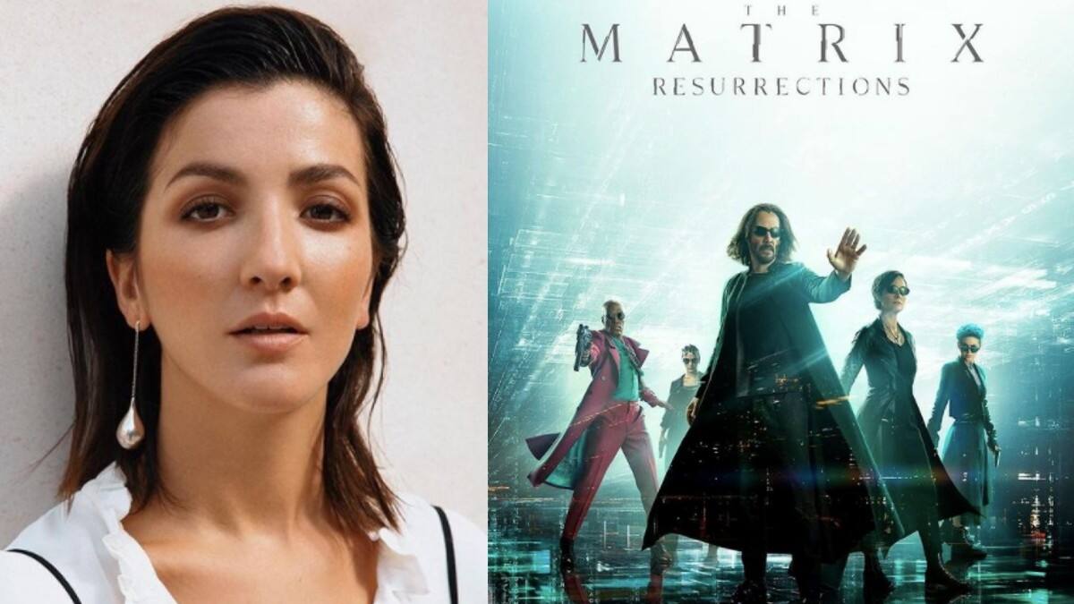 ¡Qué orgullo! Eréndira Ibarra comparte el póster de su personaje en “Matrix Resurrections"