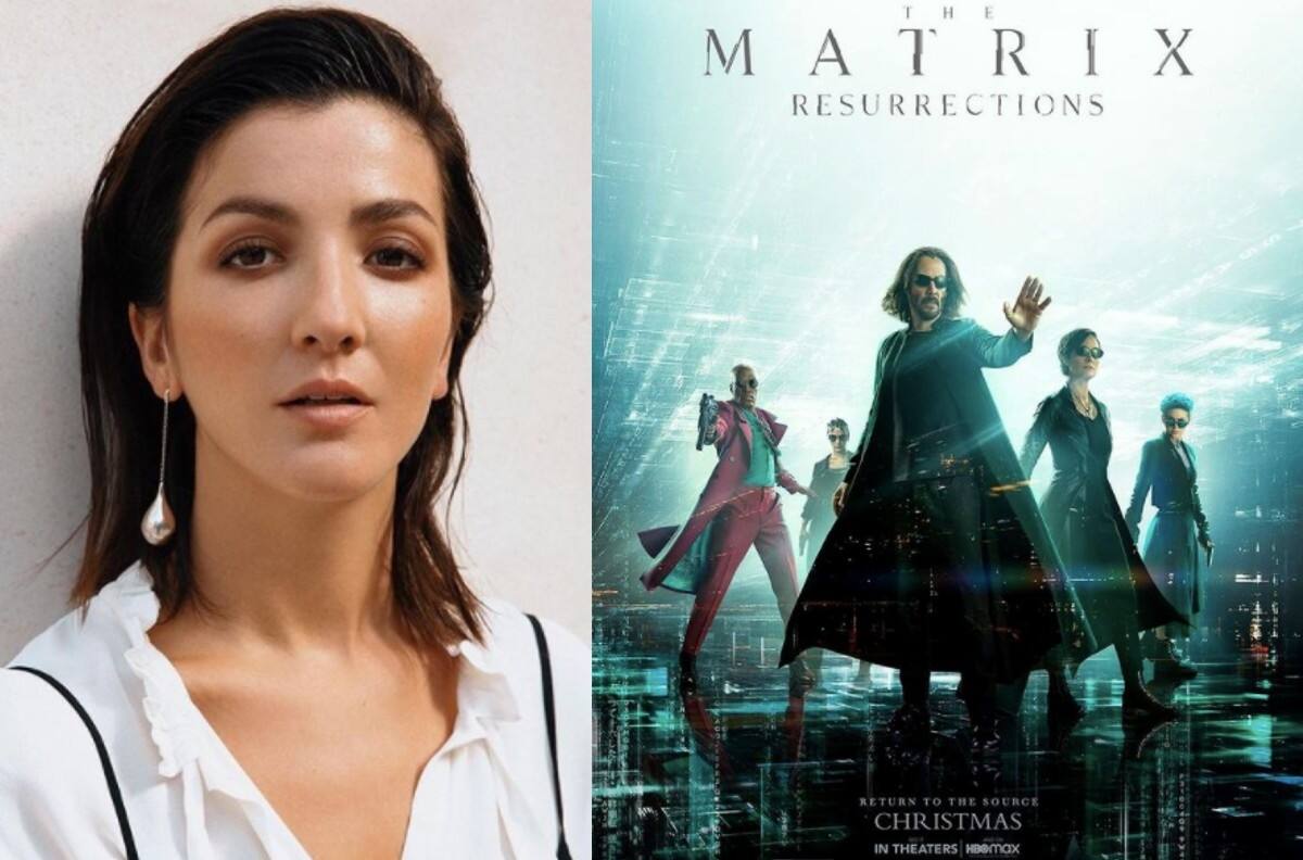 ¡Qué orgullo! Eréndira Ibarra comparte el póster de su personaje en “Matrix Resurrections"