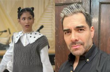 Las palabras de Omar Chaparro tras ver a su hija en "Rebelde"