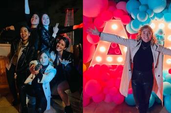 La celebración de Mati Álvarez con excompañeras de "Exatlón": "Hace dos años que no tenía una fiesta"