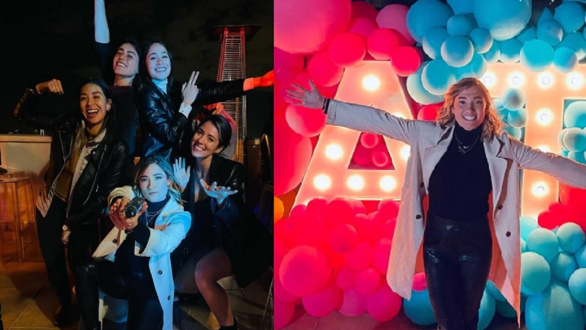 La celebración de Mati Álvarez con excompañeras de "Exatlón": "Hace dos años que no tenía una fiesta"