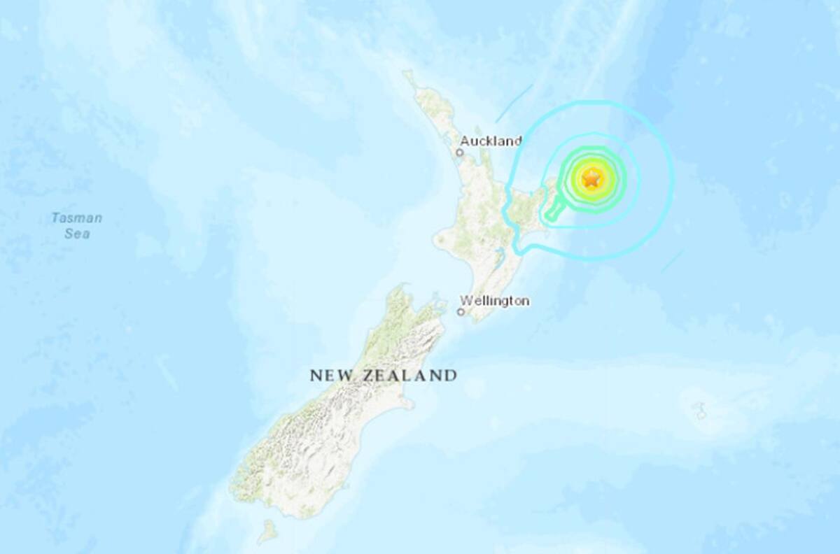 Activan alerta de tsunami por sismo de 7.3 en Nueva Zelanda