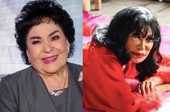 Critican a Lyn May por aprovecharse de la situación y visitar a Carmen Salinas en el hospital