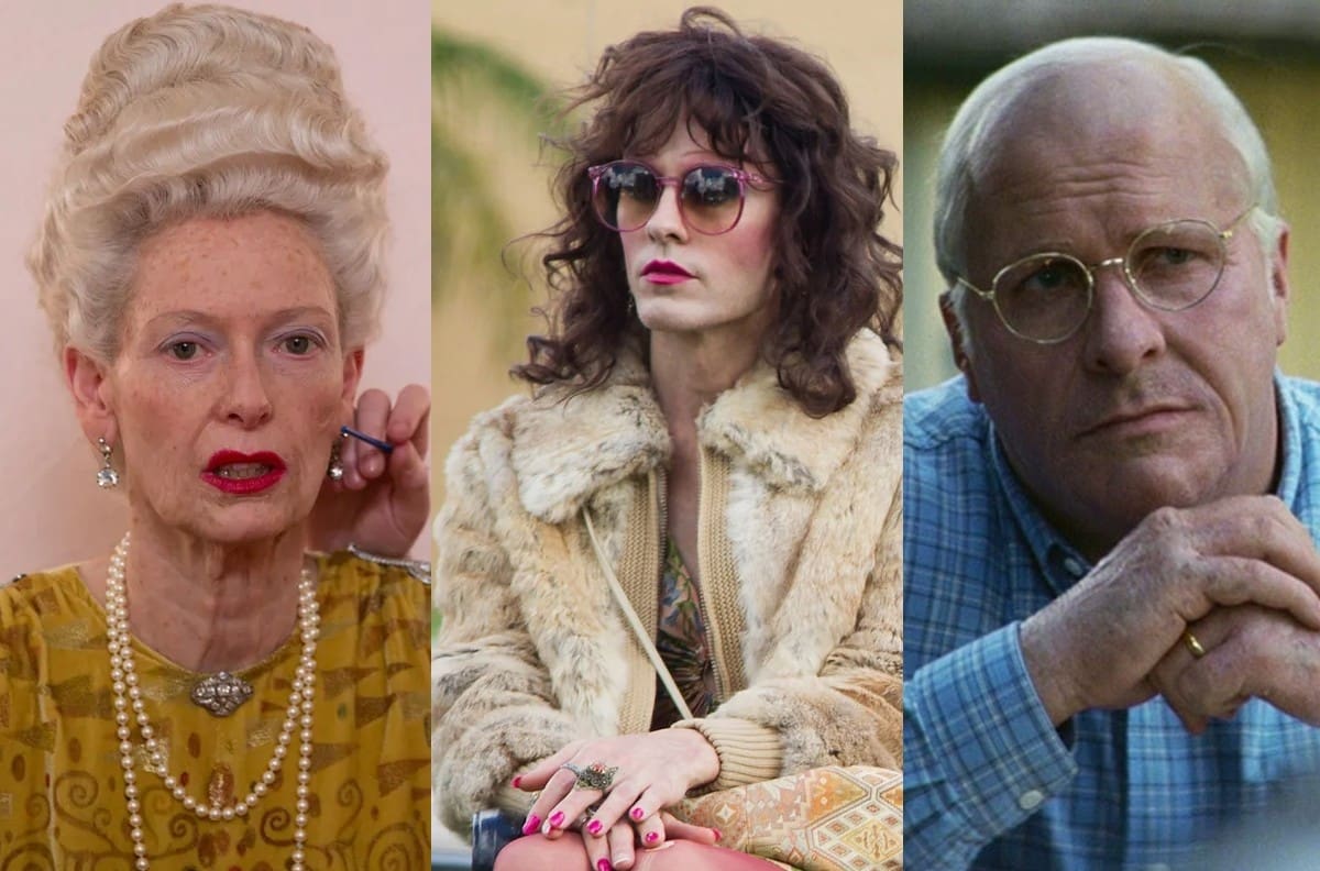 Actores que tuvieron que cambiar radicalmente su apariencia para interpretar papeles en el cine