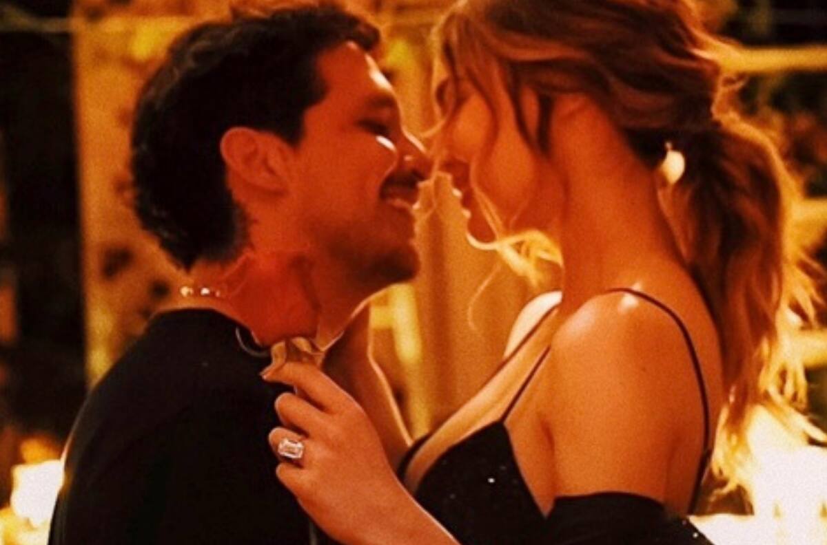 Christian Nodal vuelve a Instagram con una romántica fotografía con Belinda