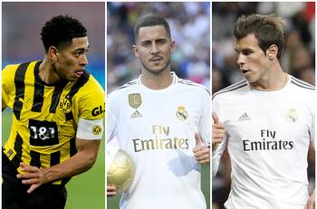 Jude Bellingham entra en el podio: los 10 fichajes más caros en la historia del Real Madrid