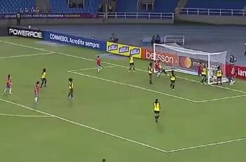 VIDEO | El gol olímpico que Francisca Lara iba a sellar con Chile en la Copa América Femenina