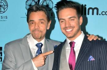 Mira el nuevo look rejuvenecedor de Eugenio Derbez, lo confundieron con su hijo Vadhir Derbez