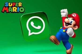 Ahora puedes cambiar el logo de WhatsApp por uno de la cara de Mario Bros