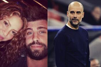 Piqué tuvo problemas con Pep Guardiola en el Barcelona por Shakira