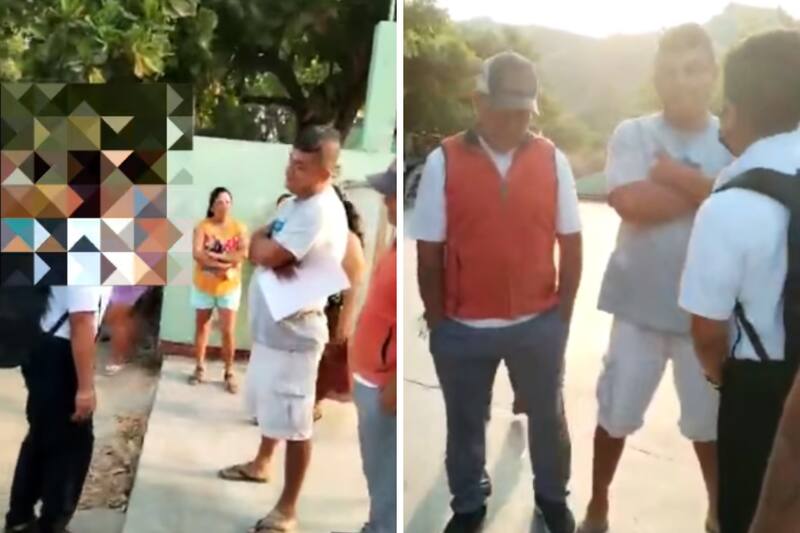 La joven fue discriminada por querer usar falda.