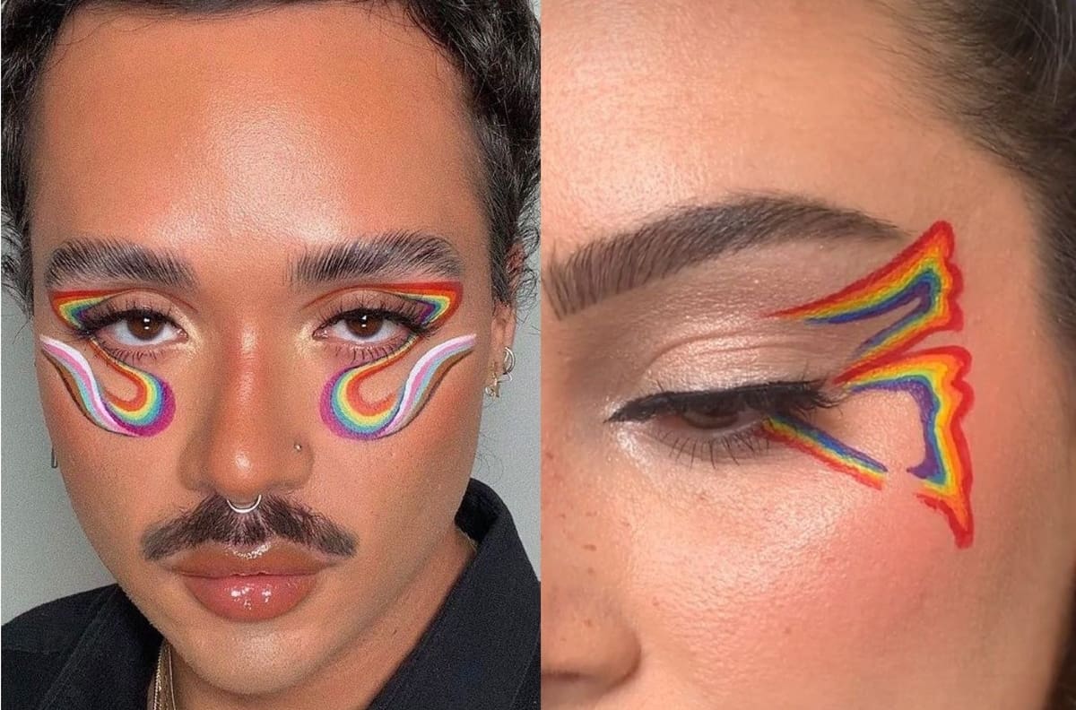 Orgullo LGBT: Los mejores delineados de arcoíris para celebrar el Pride