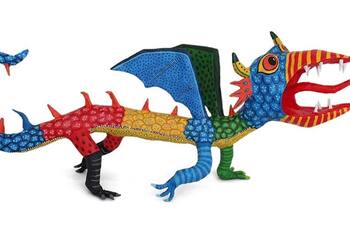 Alebrijes de Pedro Linares López ilustran 'doodle' de Google