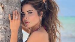 Gloria Trevi emula foto viral de Juan Gabriel durante su visita a Punta Cana ¿Será homenaje?