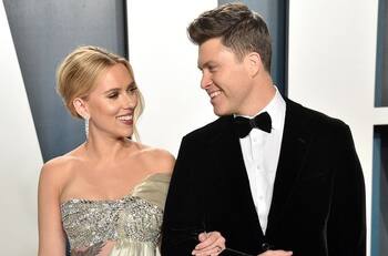 Scarlett Johansson y Colin Jost así disfrutan de ser los papás de Cosmo