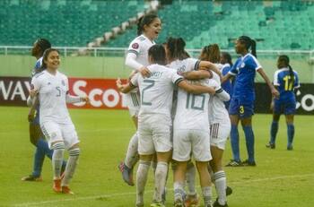 México golea 9-0 a Curazao y avanza a los cuartos del Premundial Femenil Sub-20 de la Concacaf