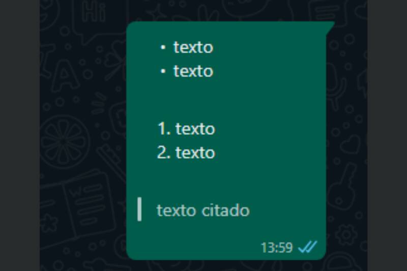 Estas opciones están disponibles solo en iOS y la versión web de WhatsApp.