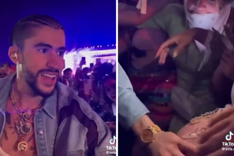 Bad Bunny tiene gesto tierno con una embarazada.