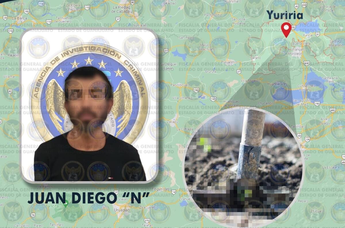 Hombre deja morir a su hijo de 2 años y lo sepulta en una maleta en el patio de su casa en Guanajuato