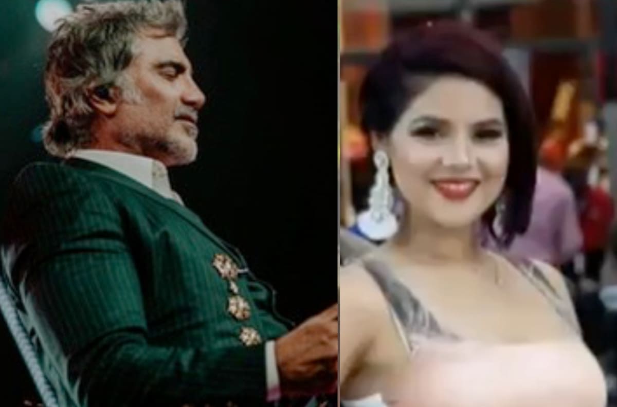 Alejandro Fernández quedó hipnotizado con el vestido de una guapa fan y le dedicó su concierto