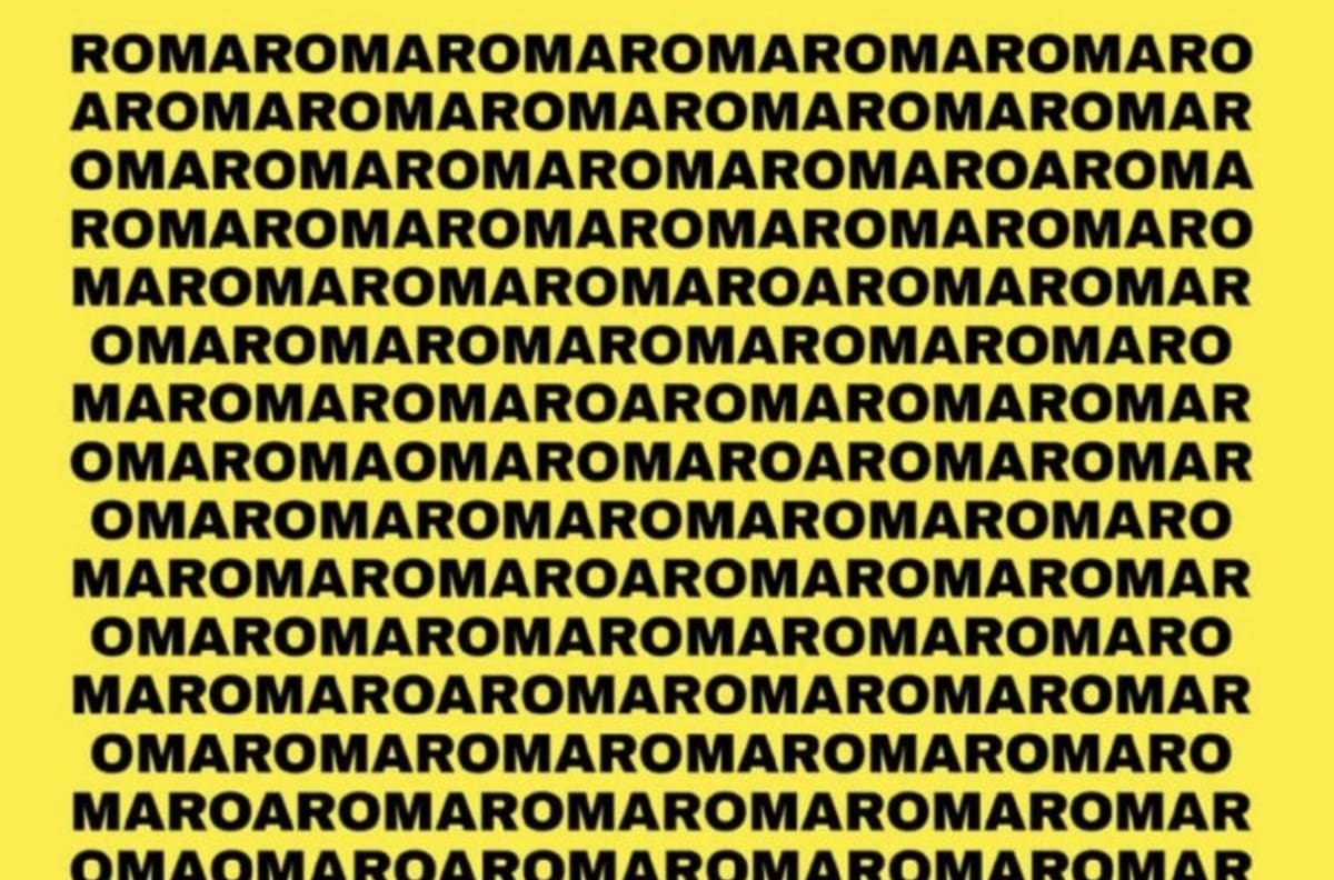 Acertijo visual: Encuentra la palabra "Ramon" en un minuto (Sólo el 2% pudo resolverlo)