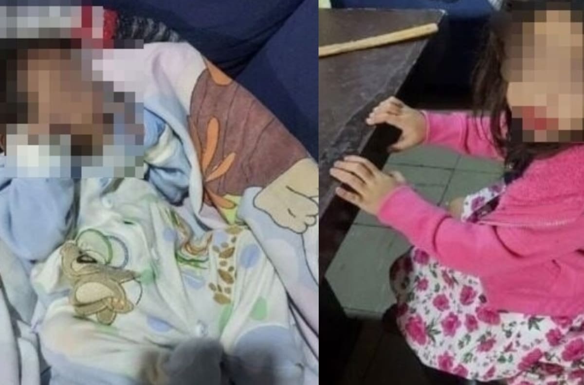 Niña de 3 años deambula sola con un bebé en brazos por calles de Aguascalientes