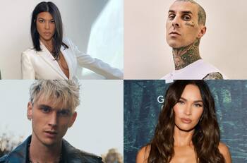 Kourtney Kardashian y Travis Barker disfrutaron de una cita doble con Megan Fox y Machine Gun Kelly