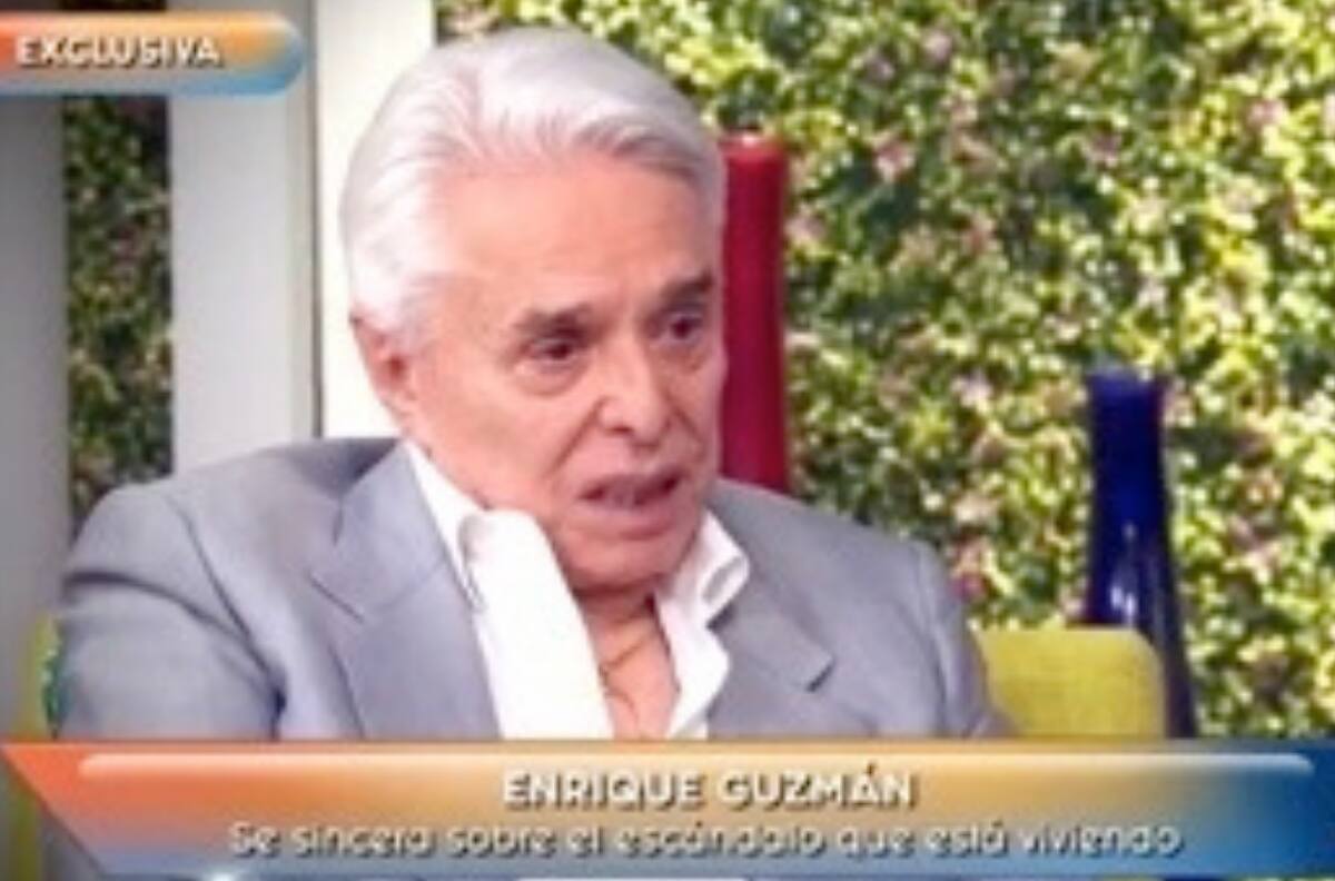 ¿Enrique Guzmán se va a Televisa? Estas fueron sus peticiones para estar en "Hoy"