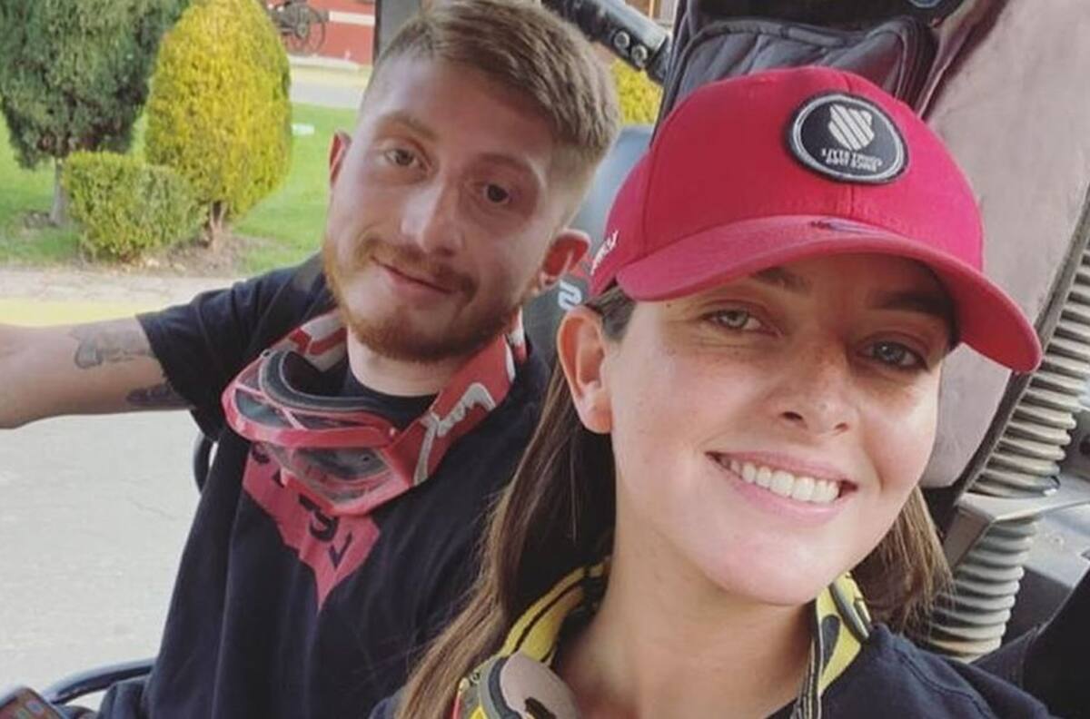 Novia de Octavio Ocaña conmueve con imágenes de su visita a la tumba del actor