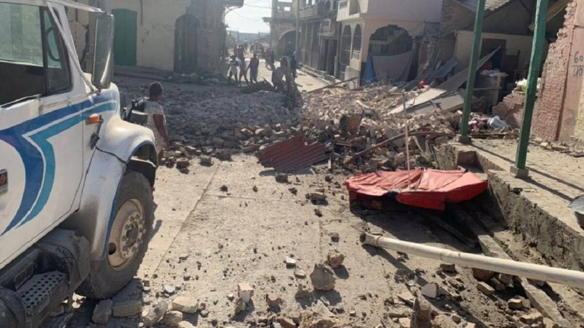 Crece la cifra de muertos tras el terremoto sufrido en Haití