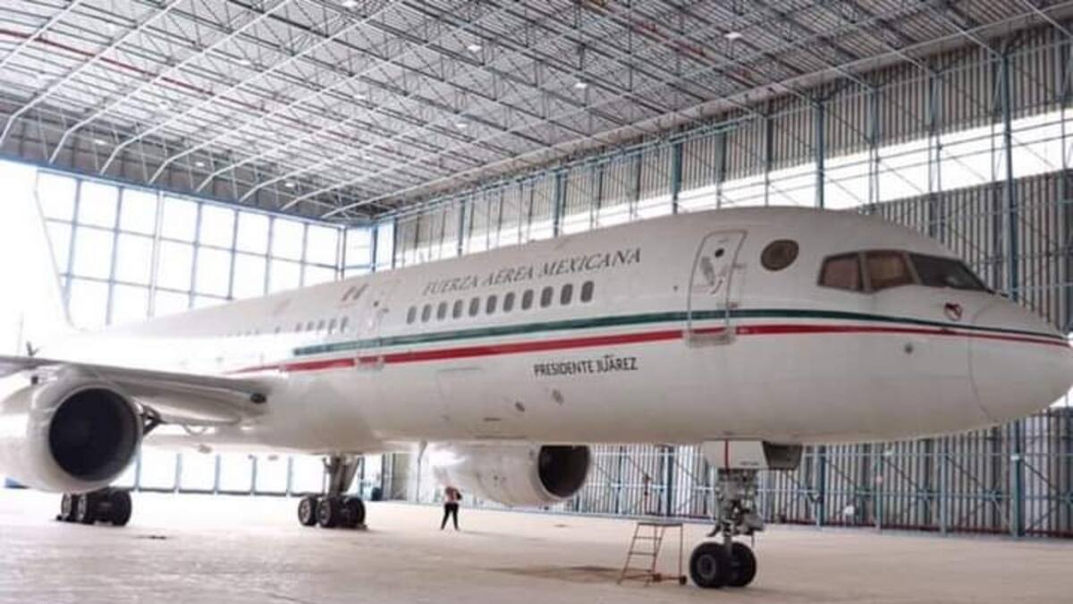 Venden el avión presidencial que usaron Calderón, Fox, Zedillo, Salinas y De la Madrid