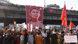 Golpe de Estado en Myanmar: Tres heridos por balas en enfrentamiento de manifestantes con la policía