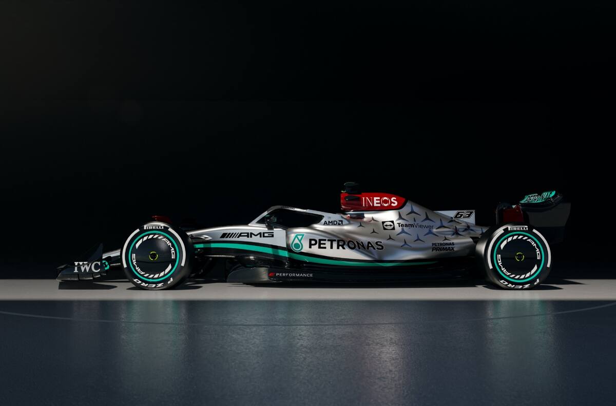 FOTOS: Así es el nuevo monoplaza de Mercedes con el que Lewis Hamilton recuperar el título de la Fórmula 1