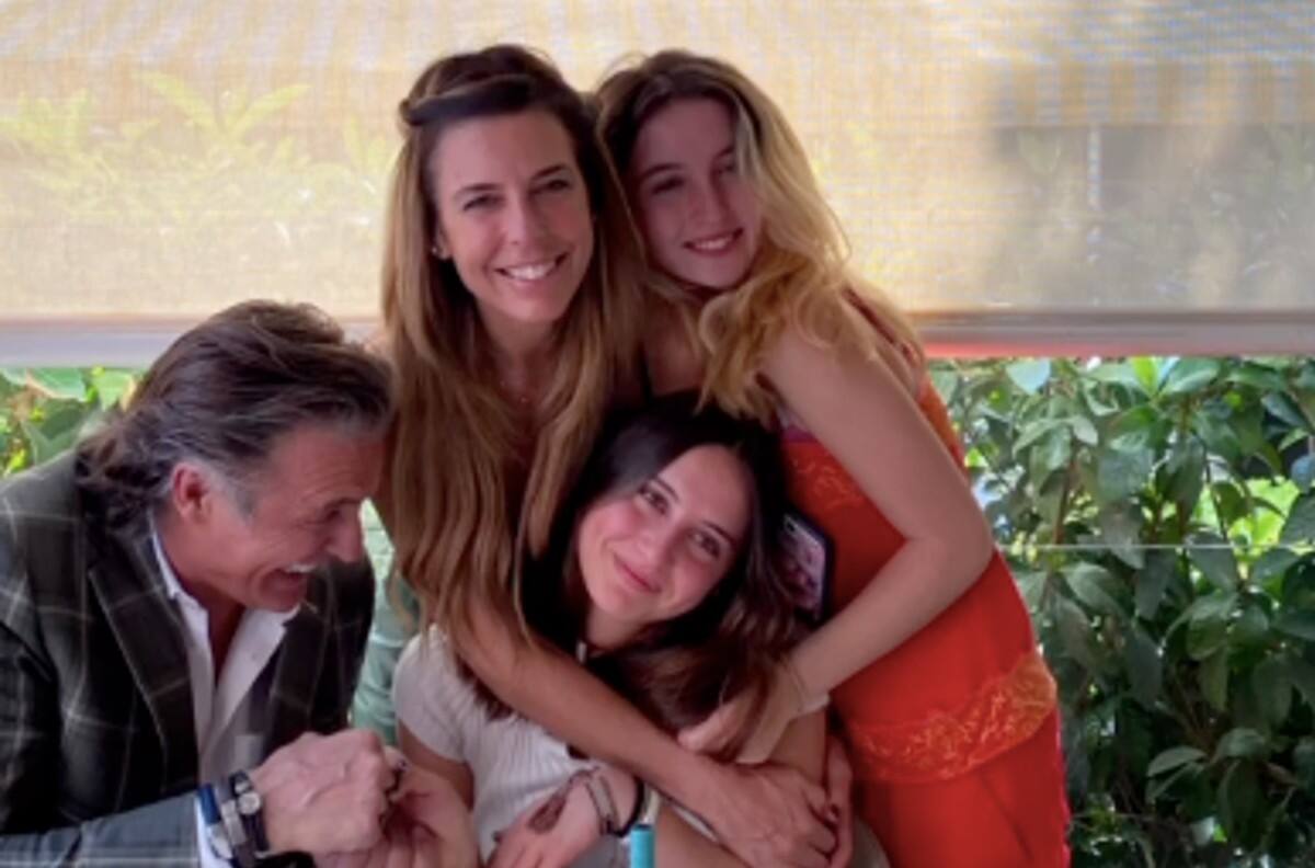 Juan Soler y Maky celebran juntos los XV años de su hija menor Azul Soler