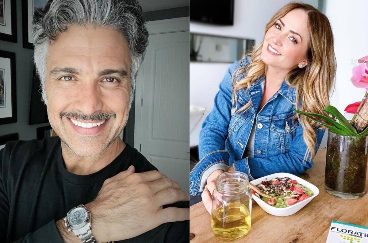 Andrea Legarreta y Jaime Camil ¿tuvieron un romance?