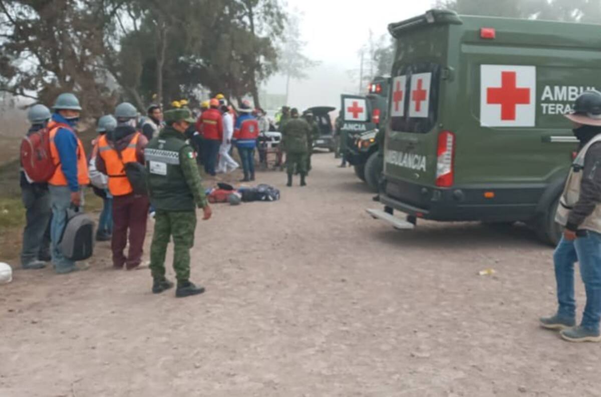 Video: Accidente en Aeropuerto de Santa Lucía deja 27 trabajadores lesionados
