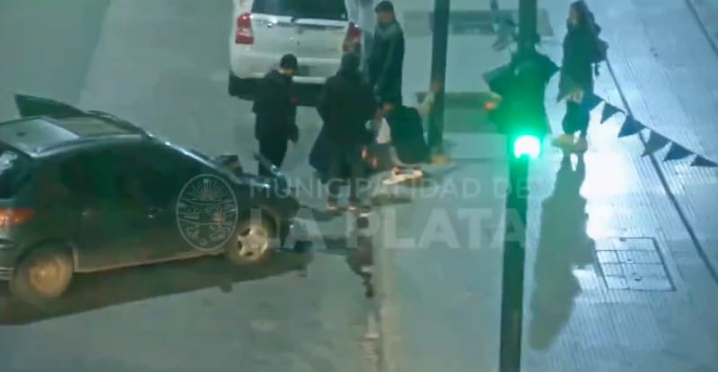 El siniestro no dejó heridos. Créditos: Municipalidad de La Plata