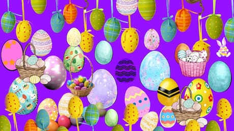 Encuentra al conejo de Pascua en este acertijo visual