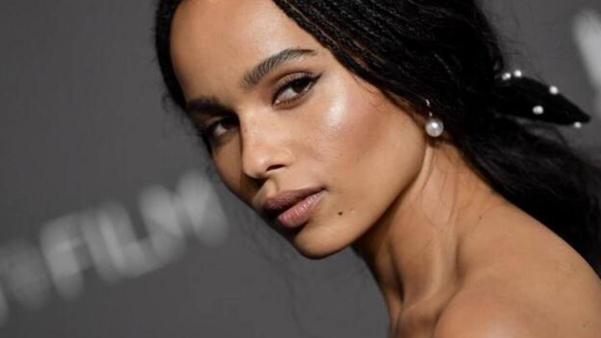 Zoë Kravitz muestra la primera imagen como "Catwoman" en "The Batman"