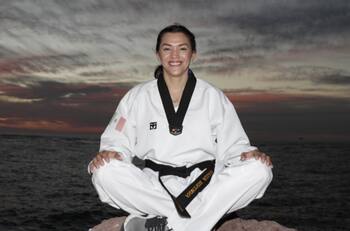 María de Rosario Espinoza a diferencia de Paola Espinosa le deseó éxito a taekwondoines mexicanos