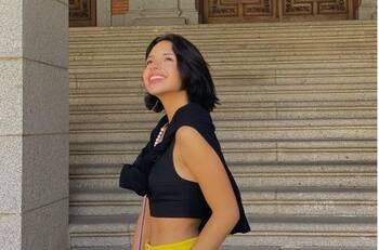 ¿Ángela Aguilar le va al América? Impacta al cantar el himno del equipo mexicano de futbol