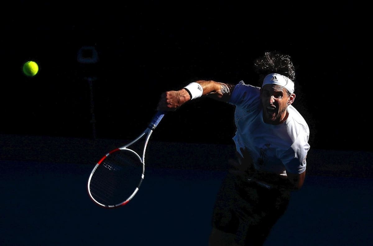 Grigor Dimitrov sorprendió a Dominic Thiem en octavos del Australian Open