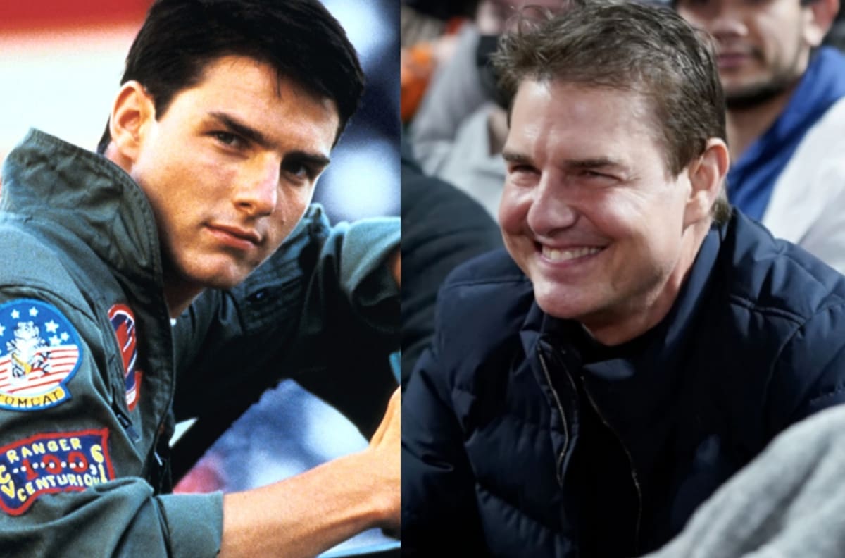 ¿Secretos de vampiro? Así ha cambiado el rostro de Tom Cruise a través de los años