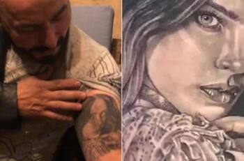 Lupillo Rivera vive todo un calvario para borrar el tatuaje de Belinda de su brazo