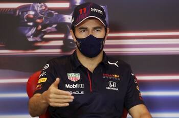 Este es el monoplaza especial que usará Checo Pérez en Turquía