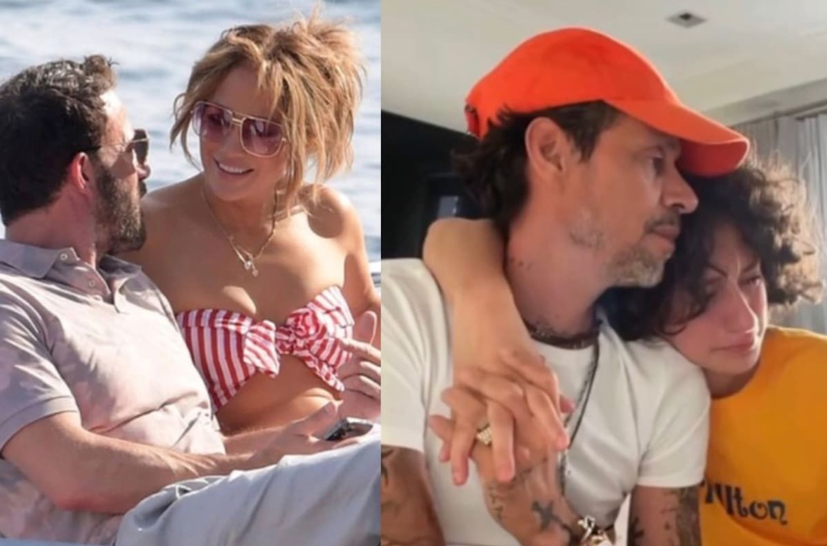 JLo y Ben Affleck disfrutan su romance mientras Marc Anthony cuida a Emme, su hija