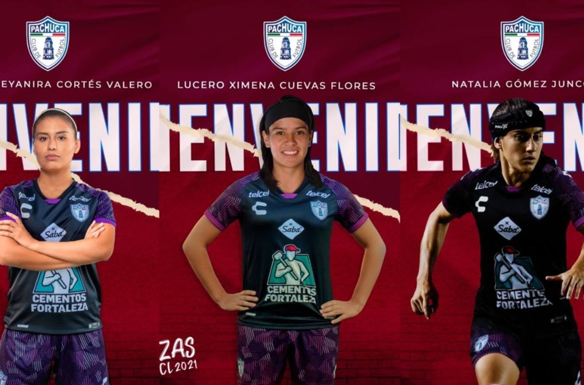 Pachuca Femenil presenta a refuerzos