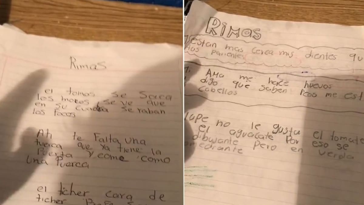 VIDEO: Profesor rapea con las rimas de sus alumnos y se hace viral en Tiktok